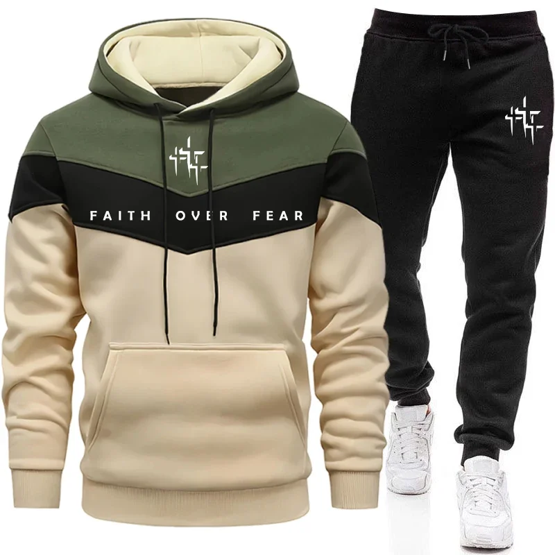 Winter Clothing Pants - Conjunto Deportivo para Hombre Faith Over