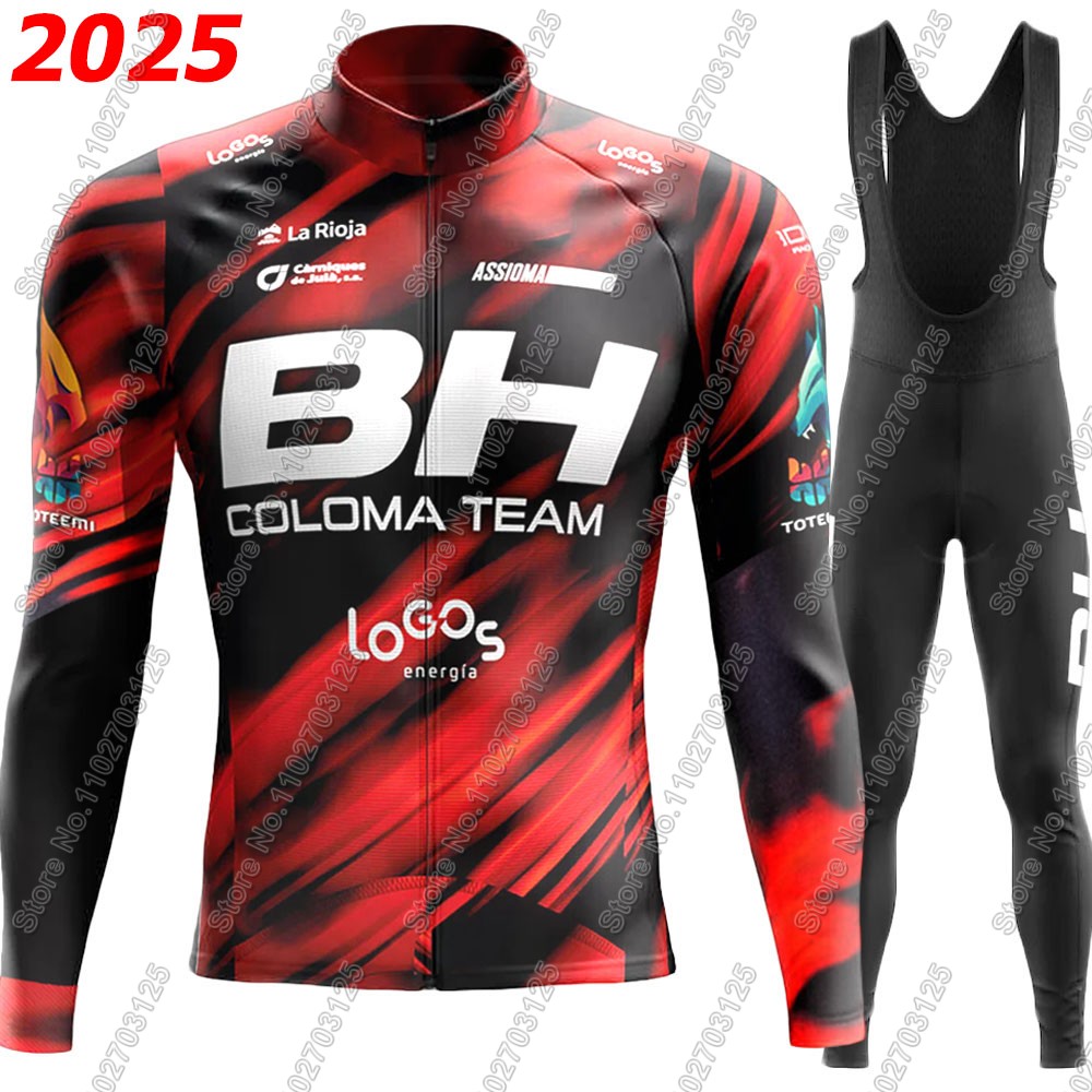 Winter Clothing In Spanish - 2025 BH Coloma equipo ciclismo Jersey