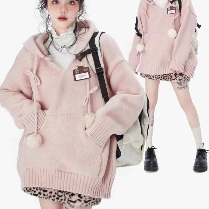 Winter Clothing Drawing - Suéteres Y2k de estilo Preppy con
