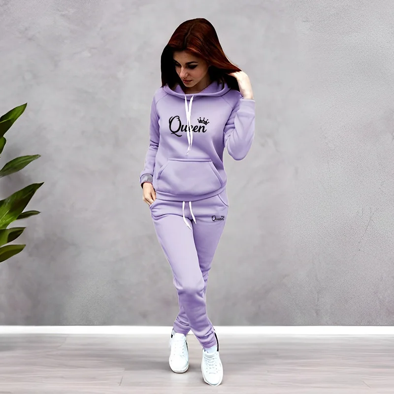 Winter Clothing Usa - Conjunto Deportivo para Mujer con Estampado