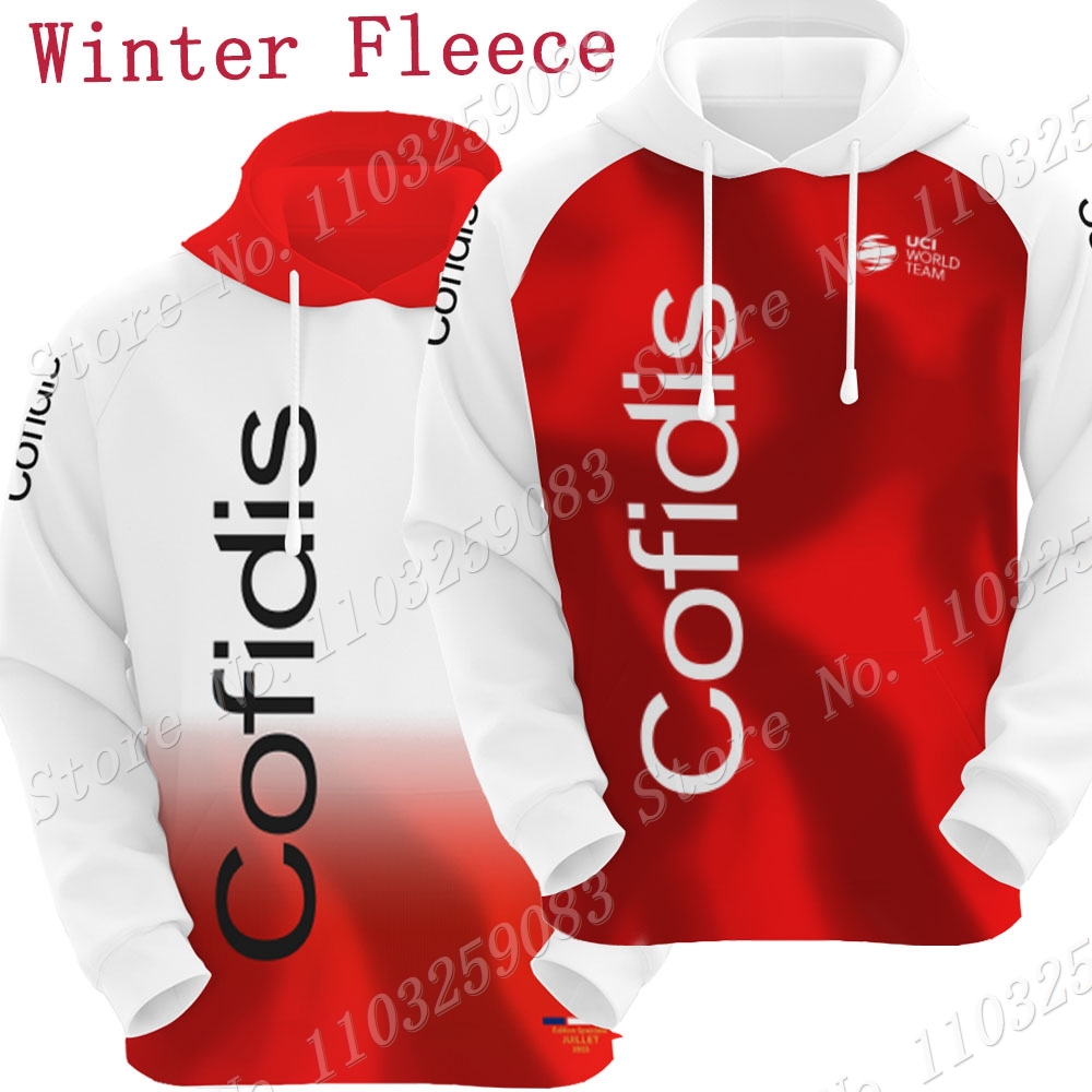 Winter Clothing In Spanish - Cofidis-Sudadera con capucha del equipo español