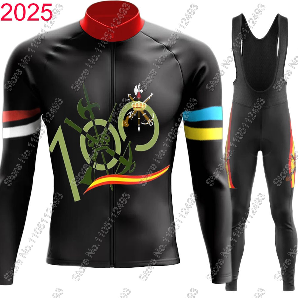 Winter Clothing In Spanish - Conjunto de Jersey de ciclismo de