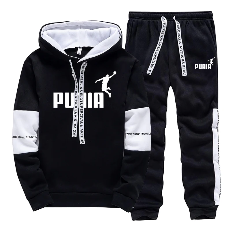 Winter Clothing Usa - Conjunto Deportivo para Hombre, Sudadera con
