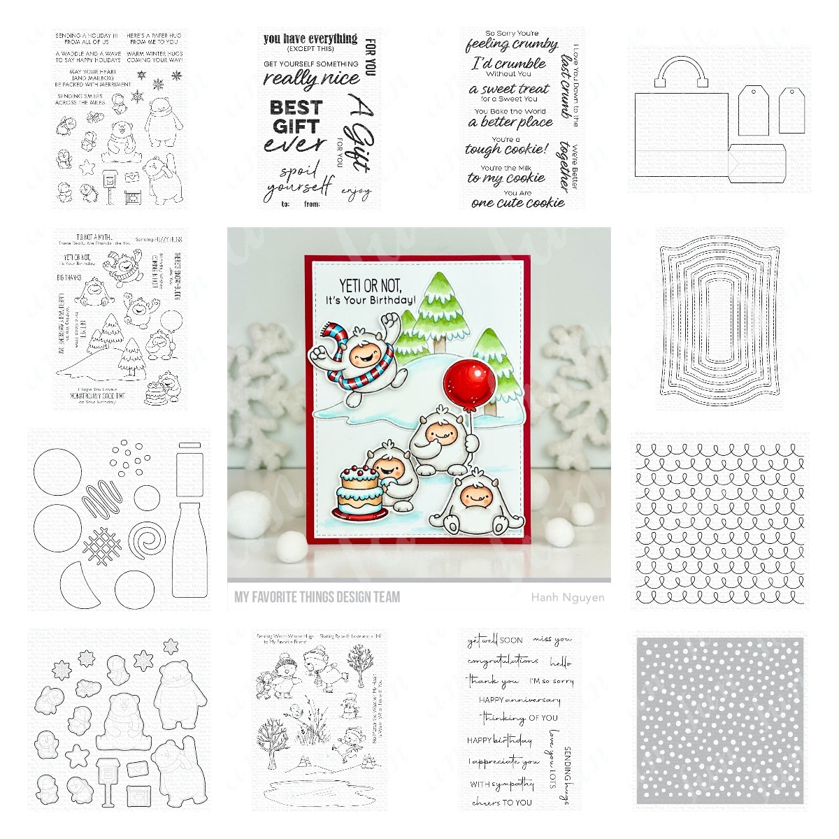 Winter Clothing Drawing - Troqueles de corte de Metal para
