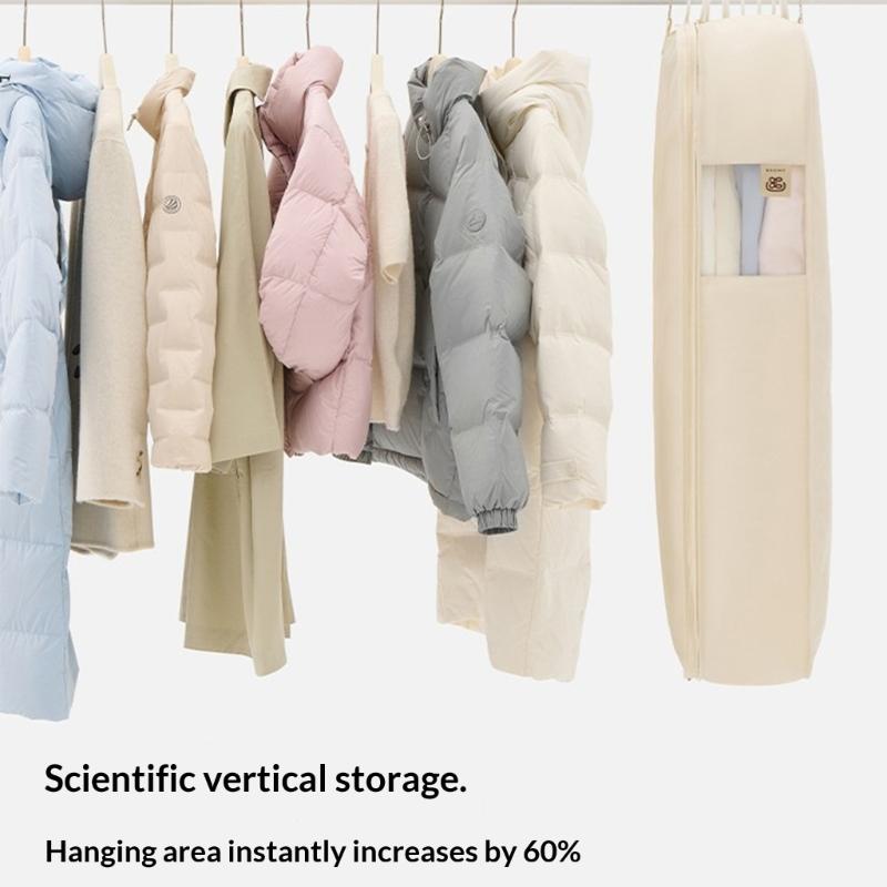 Winter Clothing Storage - bolsa organizadora colgante Y1UD para chaquetas