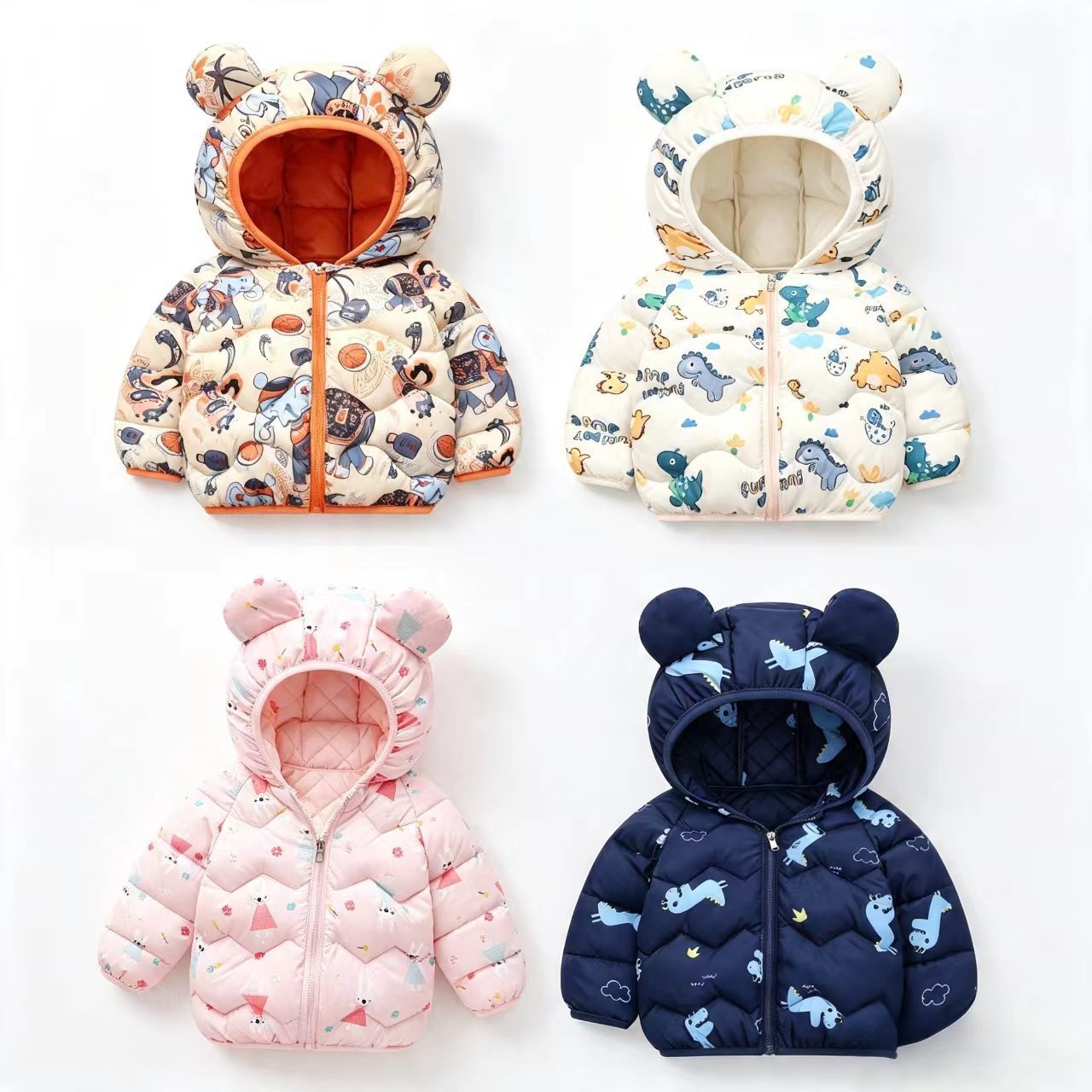 Winter Clothing Baby Boy - Abrigo Infantil, Chaqueta de Dibujos Animados