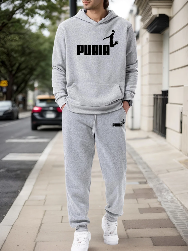 Winter Clothing Pants - Conjunto para Hombre/Sudadera con Capucha/Pantalones 2026