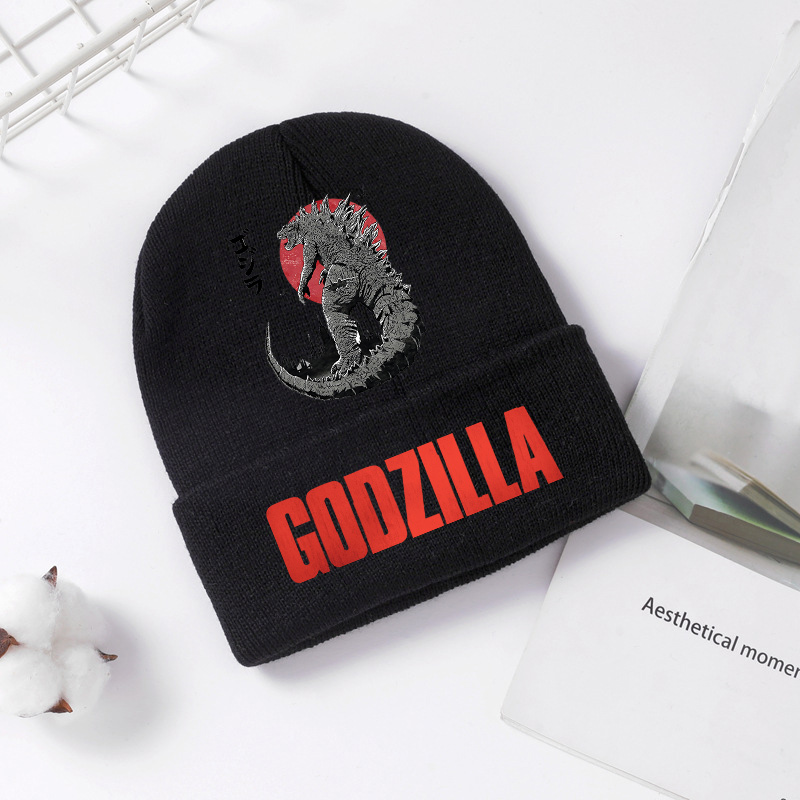 Winter Clothing Kids - Gorro de punto Godzilla para invierno