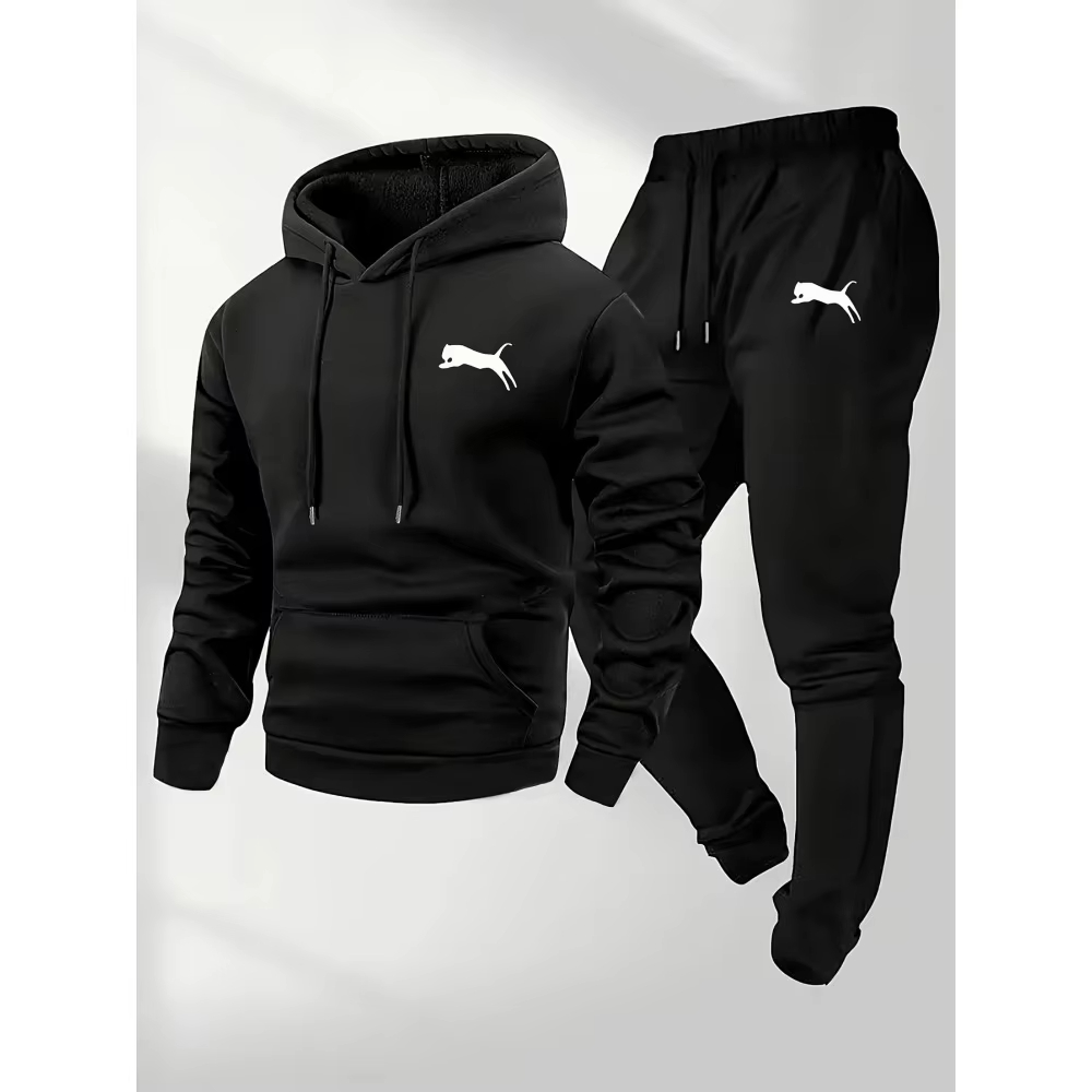 Winter Clothing Pants - Conjunto de Sudadera con Capucha y