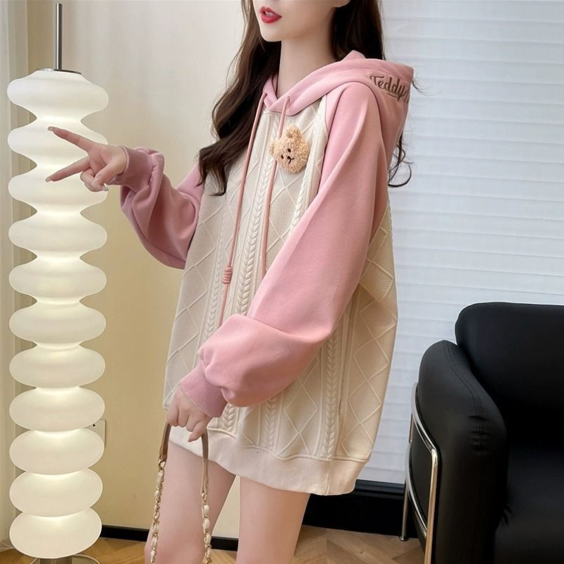 Top rosa con capucha para muje - Winter Clothing Essentials For Women reseña y precio