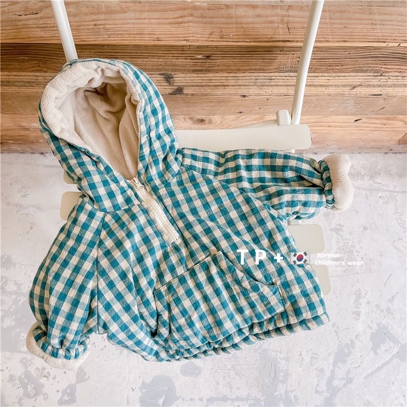 Chaqueta a cuadros para niños, - Winter Clothing Baby Boy reseña y precio