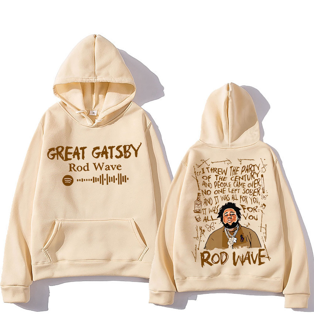 Rod Wave estampado gráfico con - Winter Clothing Drawing reseña y precio