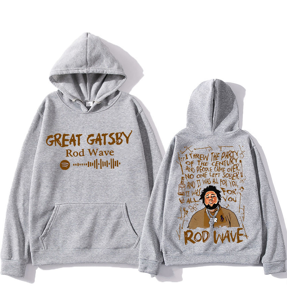Rod Wave estampado gráfico con - Winter Clothing Drawing reseña y precio