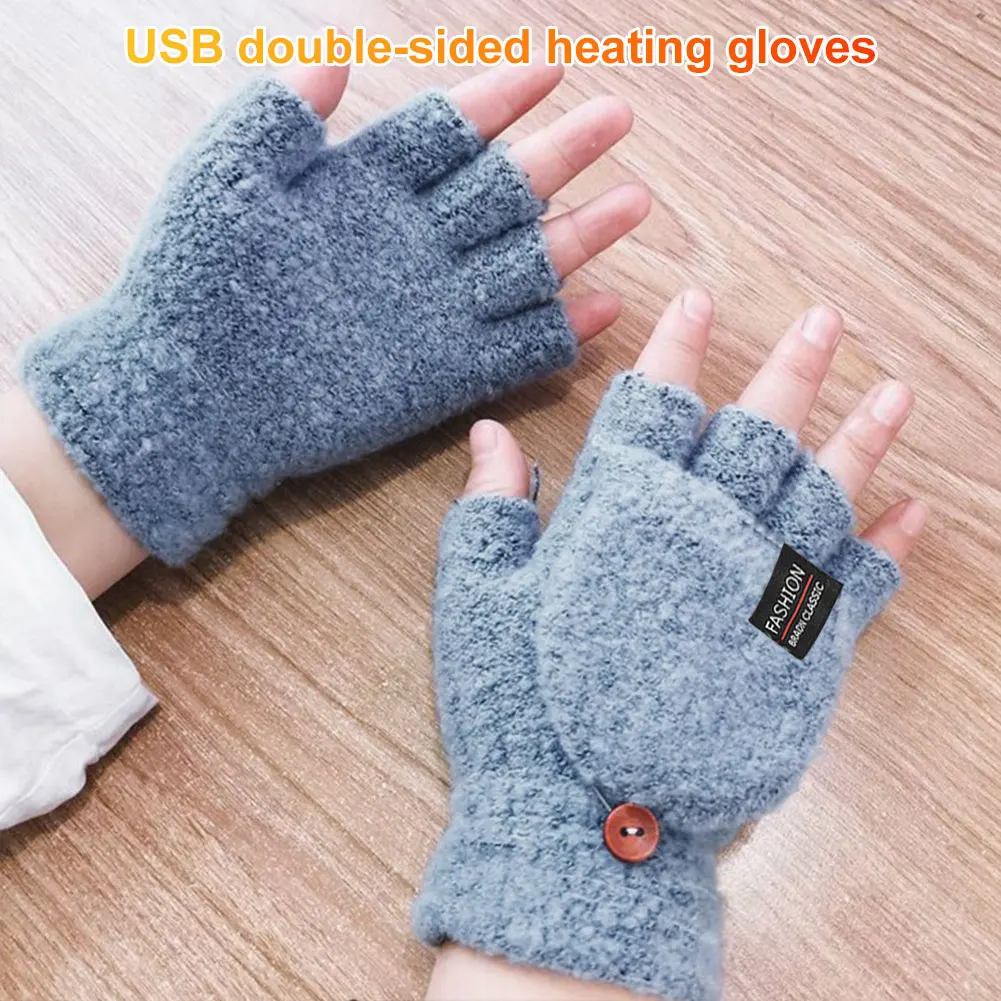 Guantes calefactables eléctric - Knit Glove Touch Screen reseña y precio