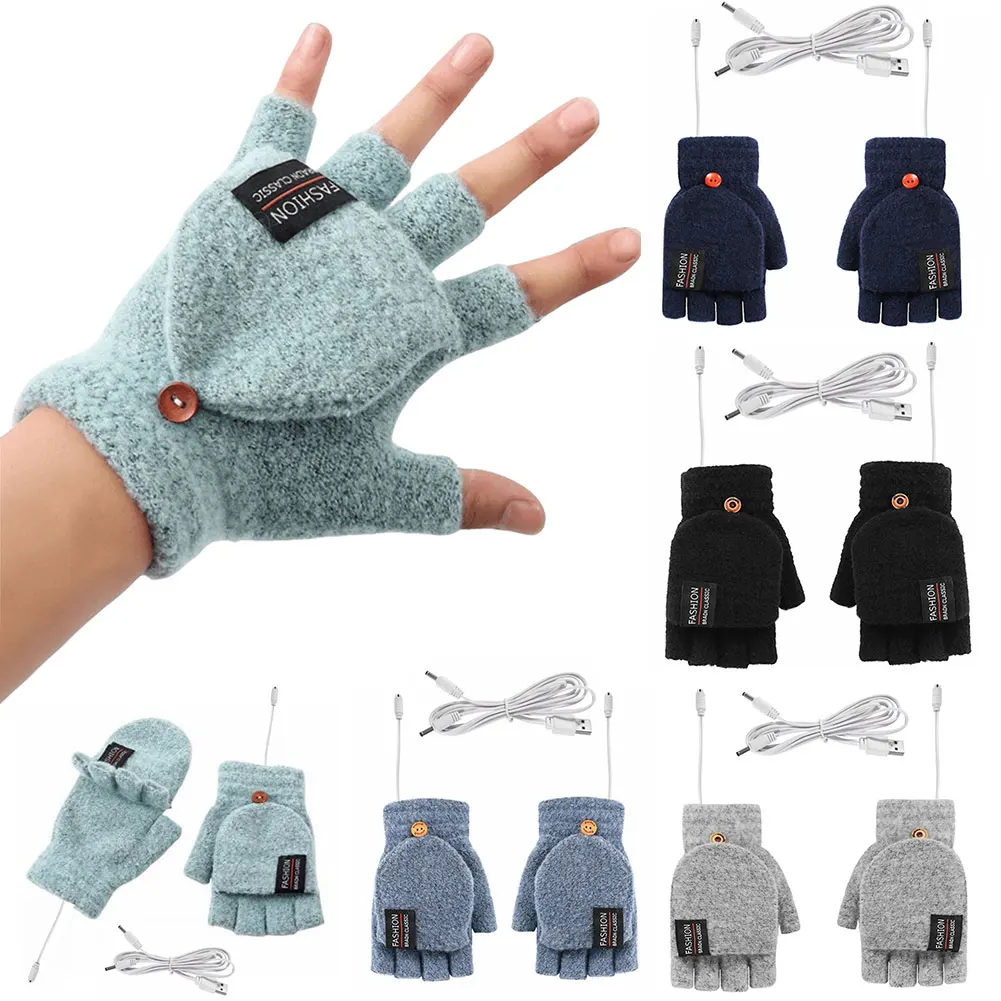 Guantes calefactables eléctric - Knit Glove Touch Screen reseña y precio