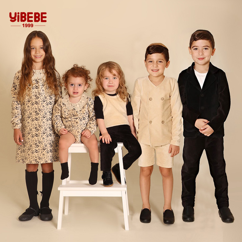 Conjunto Elegante de Corduroy  - Winter Clothing Kids reseña y precio