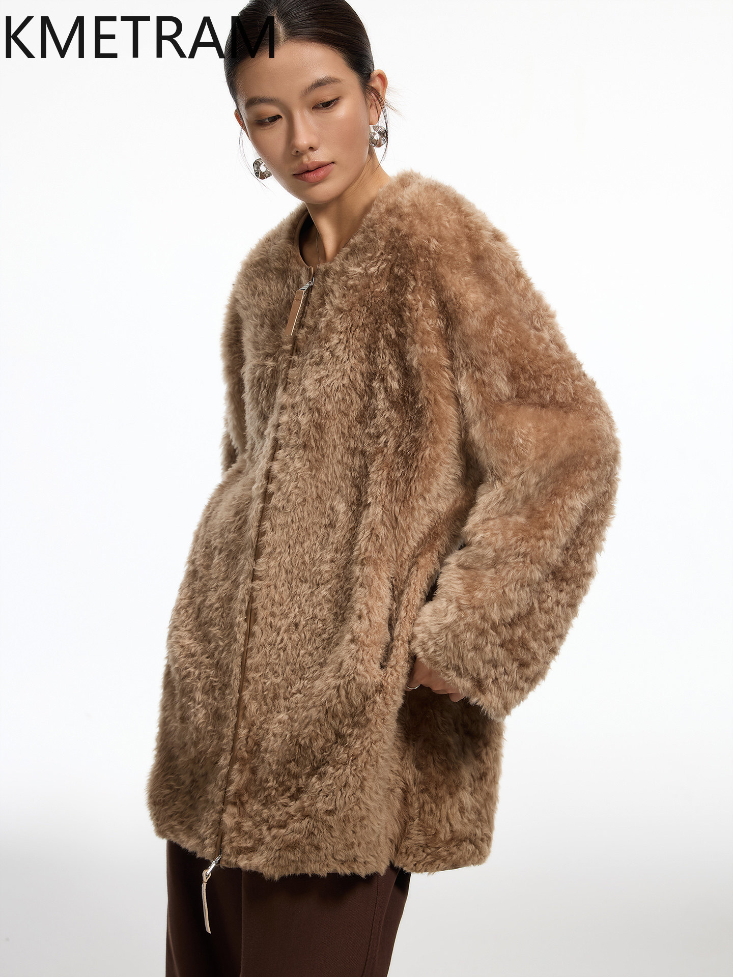 KMETRAM Abrigo de Piel de Ovej - Winter Clothing In Spanish reseña y precio