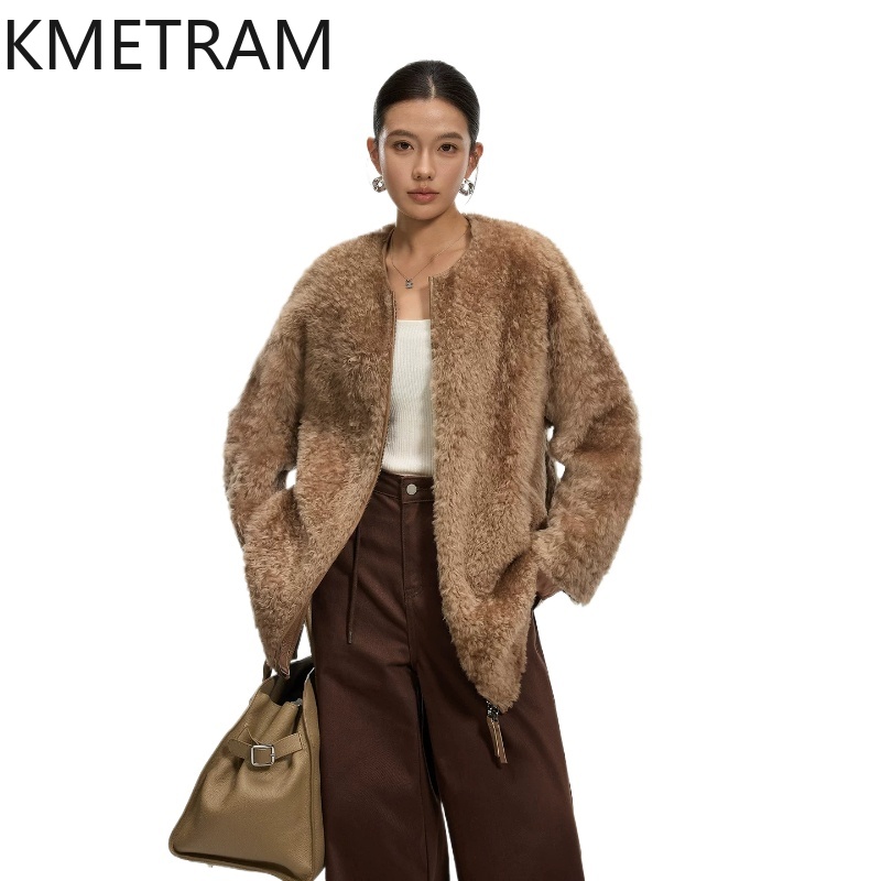 KMETRAM Abrigo de Piel de Ovej - Winter Clothing In Spanish reseña y precio
