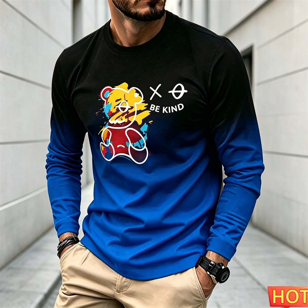 Camiseta informal de manga lar - Winter Clothing Usa reseña y precio