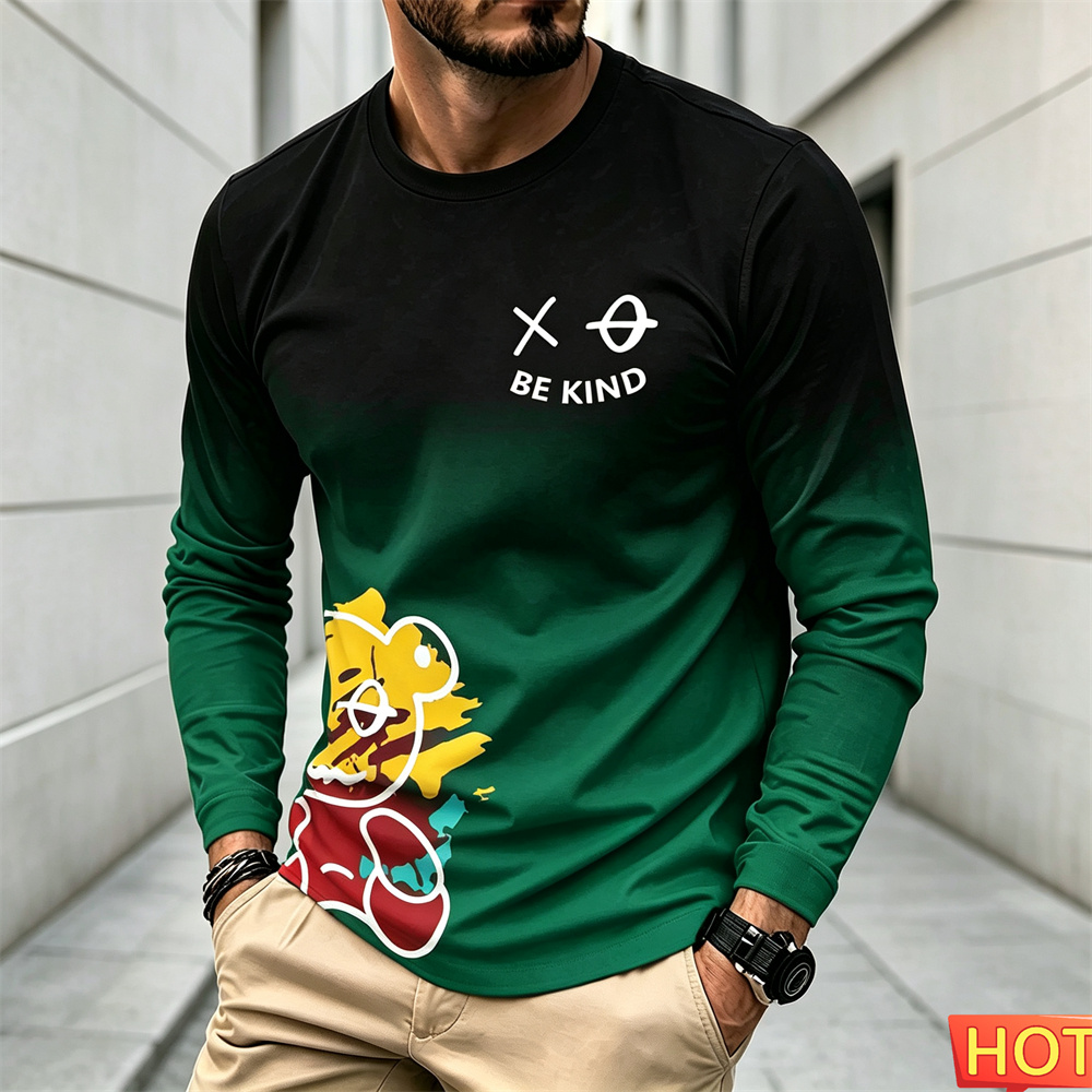 Camiseta informal de manga lar - Winter Clothing Usa reseña y precio