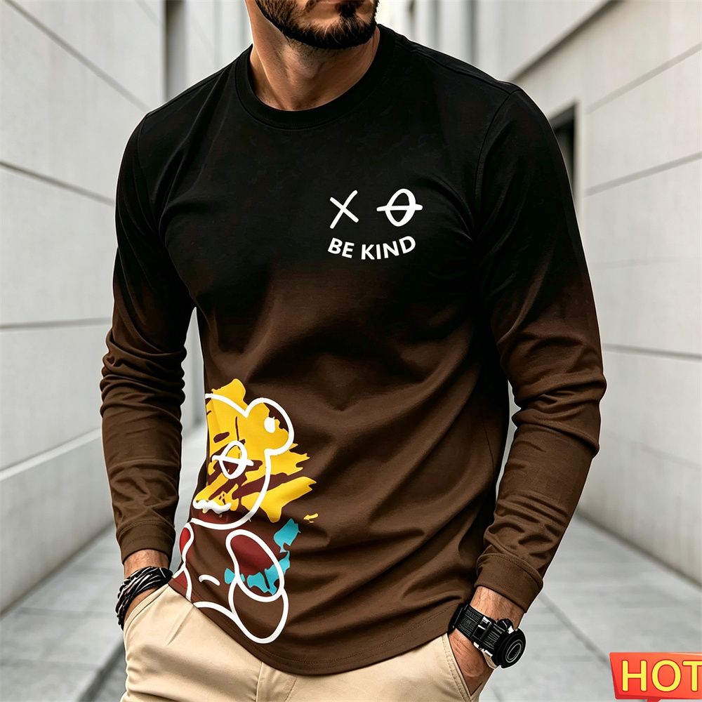 Camiseta informal de manga lar - Winter Clothing Usa reseña y precio