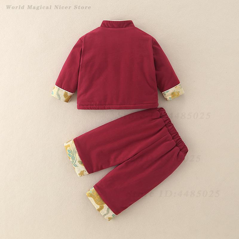 Traje Tradicional Chino para N - Winter Clothing Baby Boy reseña y precio
