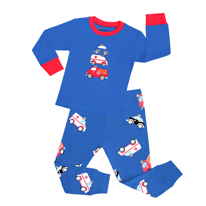 100 Cotton Boys Pajamas Sets 2 - Winter Clothing Baby Boy reseña y precio
