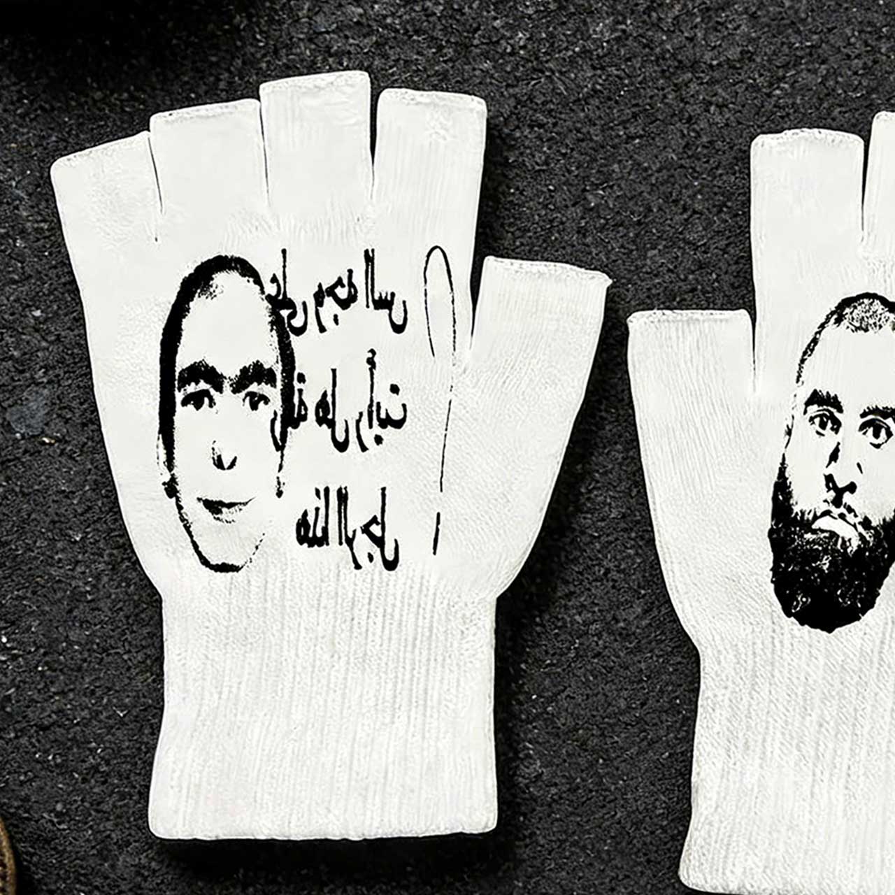 Guantes sin dedos con estampad - Knit Glove Touch Screen reseña y precio