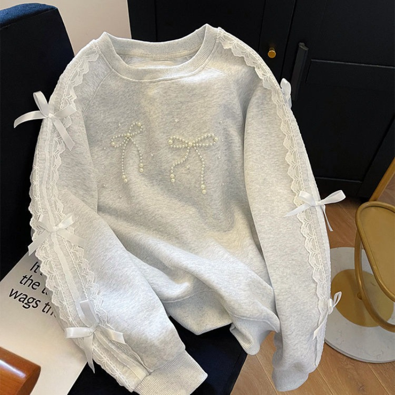 Sudaderas con perlas y cuello  - Winter Clothing Essentials For Women reseña y precio