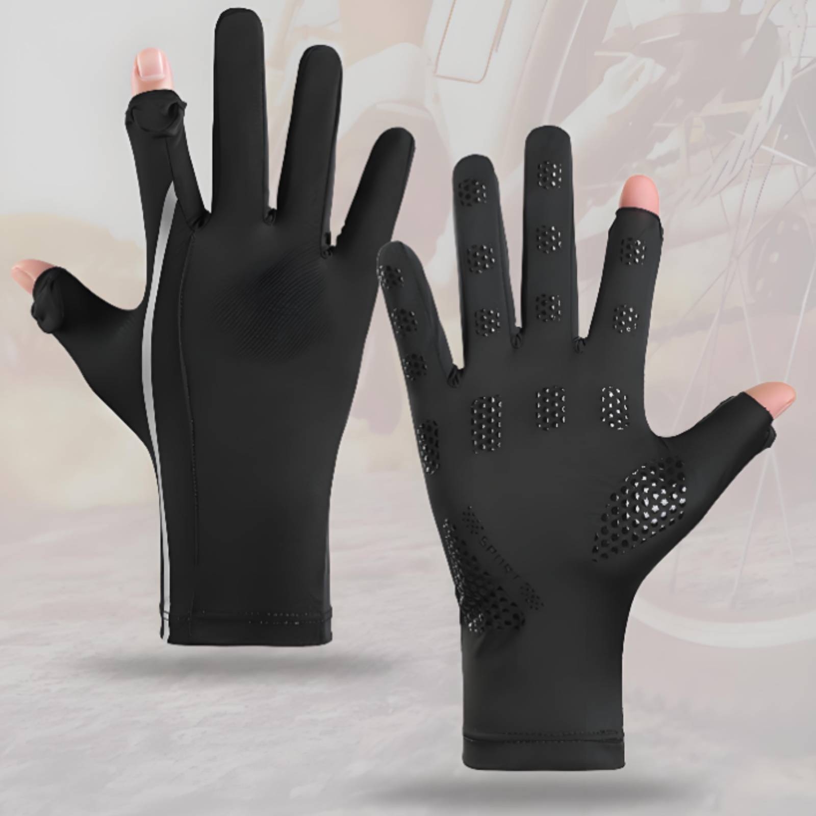 Guantes de dedo completo elást - Knit Glove Touch Screen reseña y precio