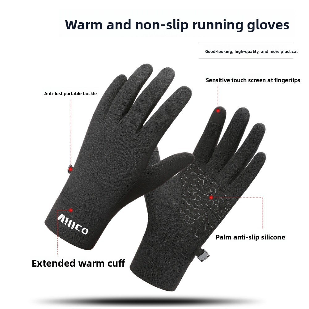 Guantes de invierno cálidos de - Knit Glove Touch Screen reseña y precio