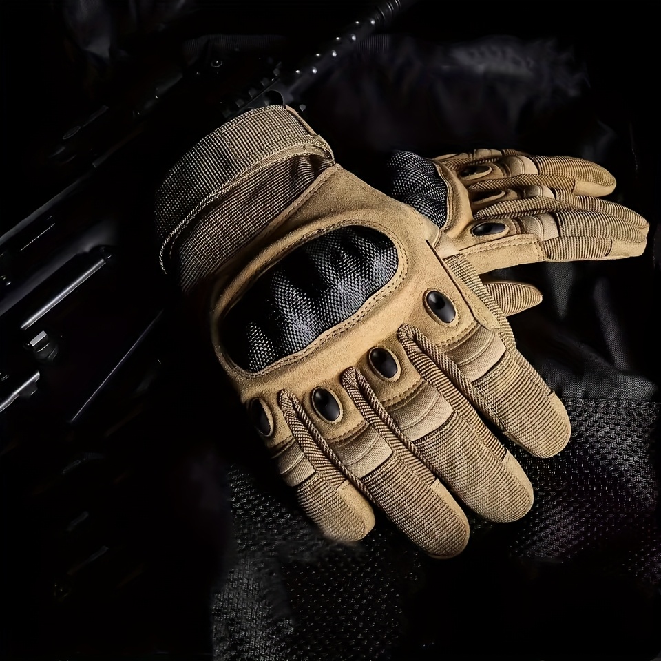 Nuevos guantes tácticos de ded - Knit Glove Touch Screen reseña y precio
