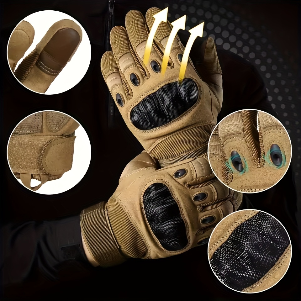 Nuevos guantes tácticos de ded - Knit Glove Touch Screen reseña y precio