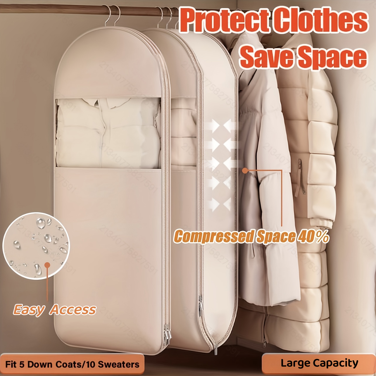 Bolsa colgante de compresión b - Winter Clothing Storage reseña y precio