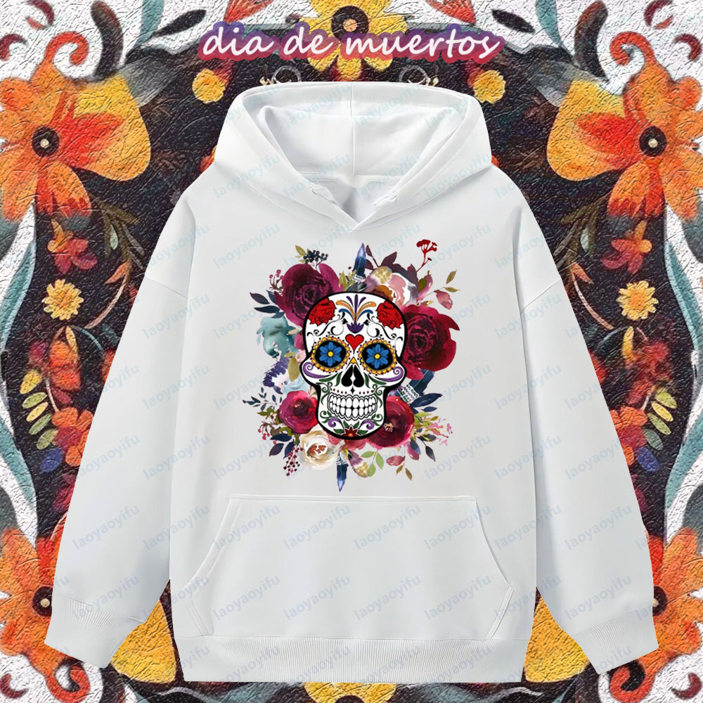 Dia De Los Muertos ropa Vintag - Winter Clothing In Spanish reseña y precio