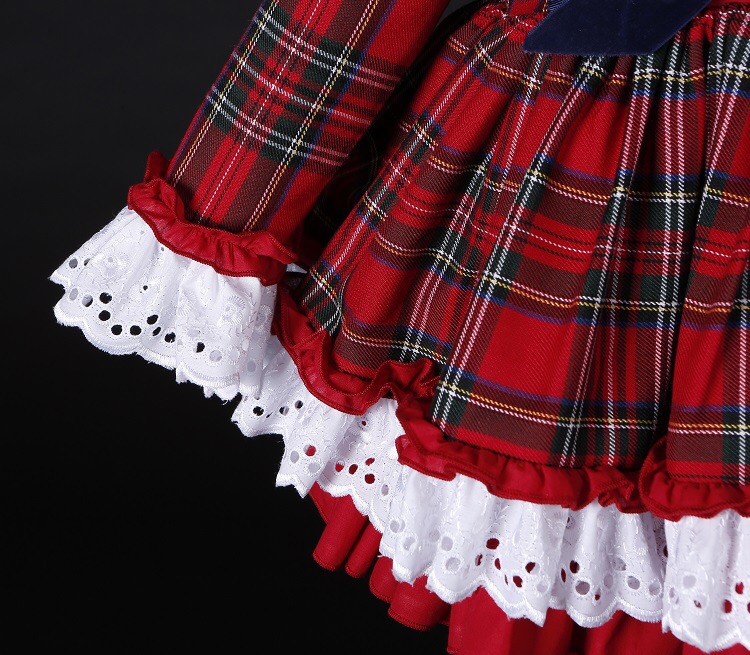 Vestido de princesa vintage a  - Winter Clothing Kids reseña y precio
