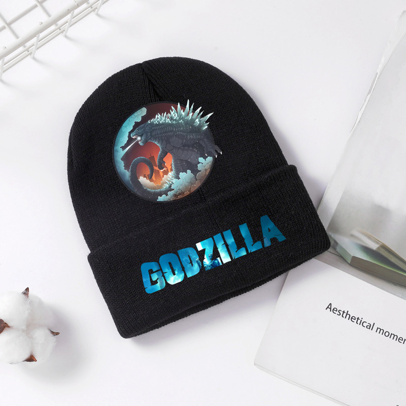 Gorro de punto Godzilla para i - Winter Clothing Kids reseña y precio