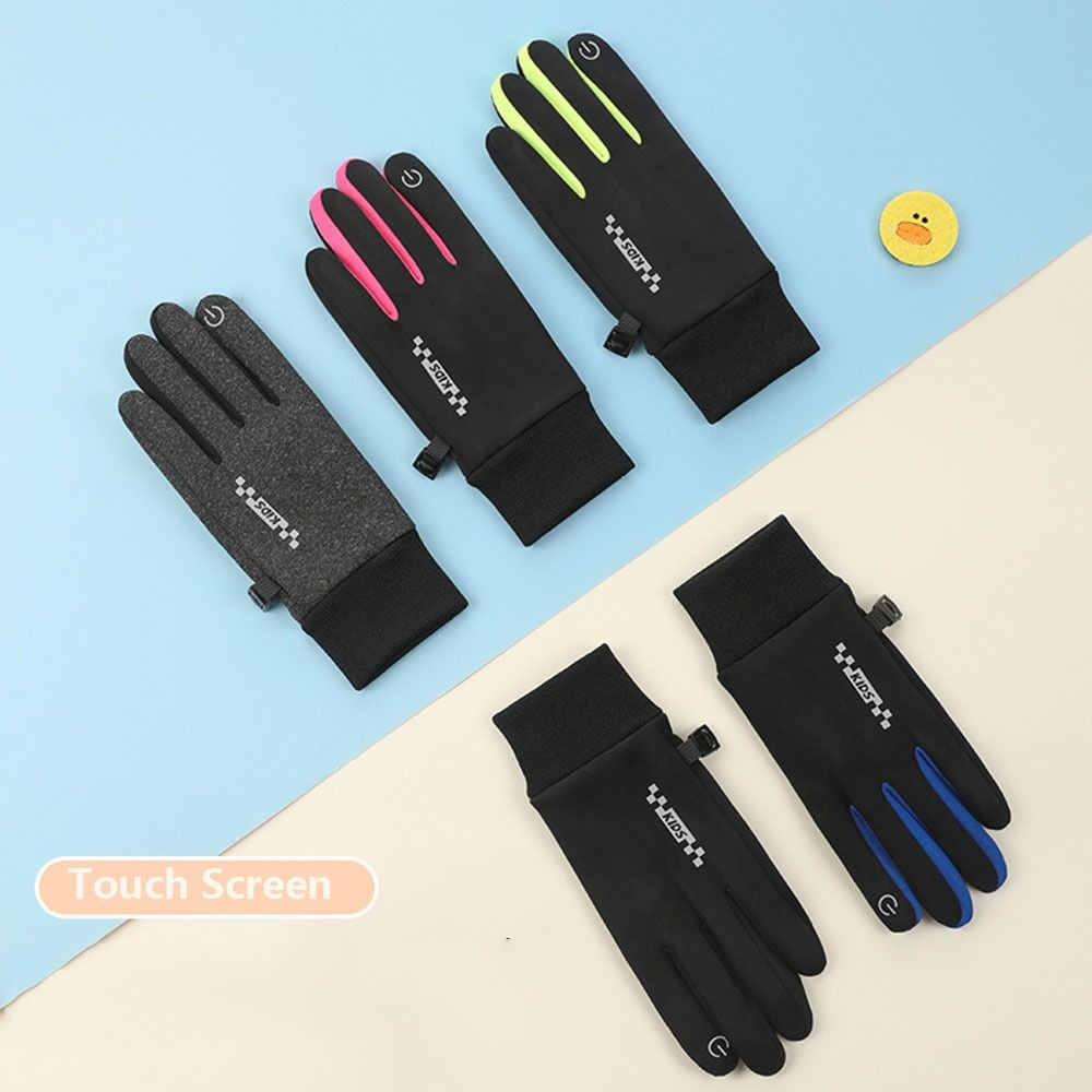 Guantes de Ciclismo para Niños - Knit Glove Touch Screen reseña y precio