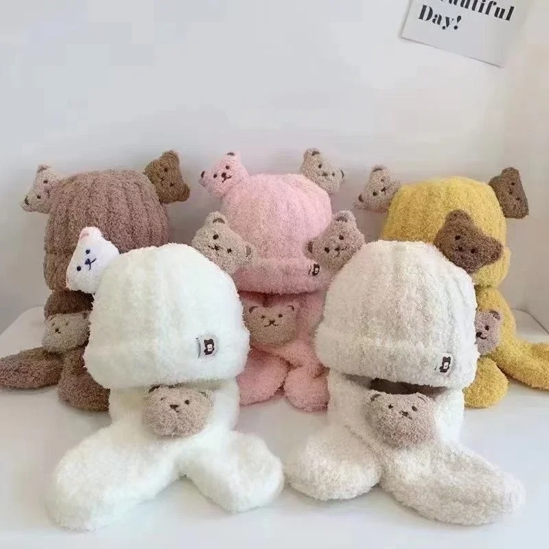 1-10 Uds. Conjunto de gorro y  - Winter Clothing Kids reseña y precio